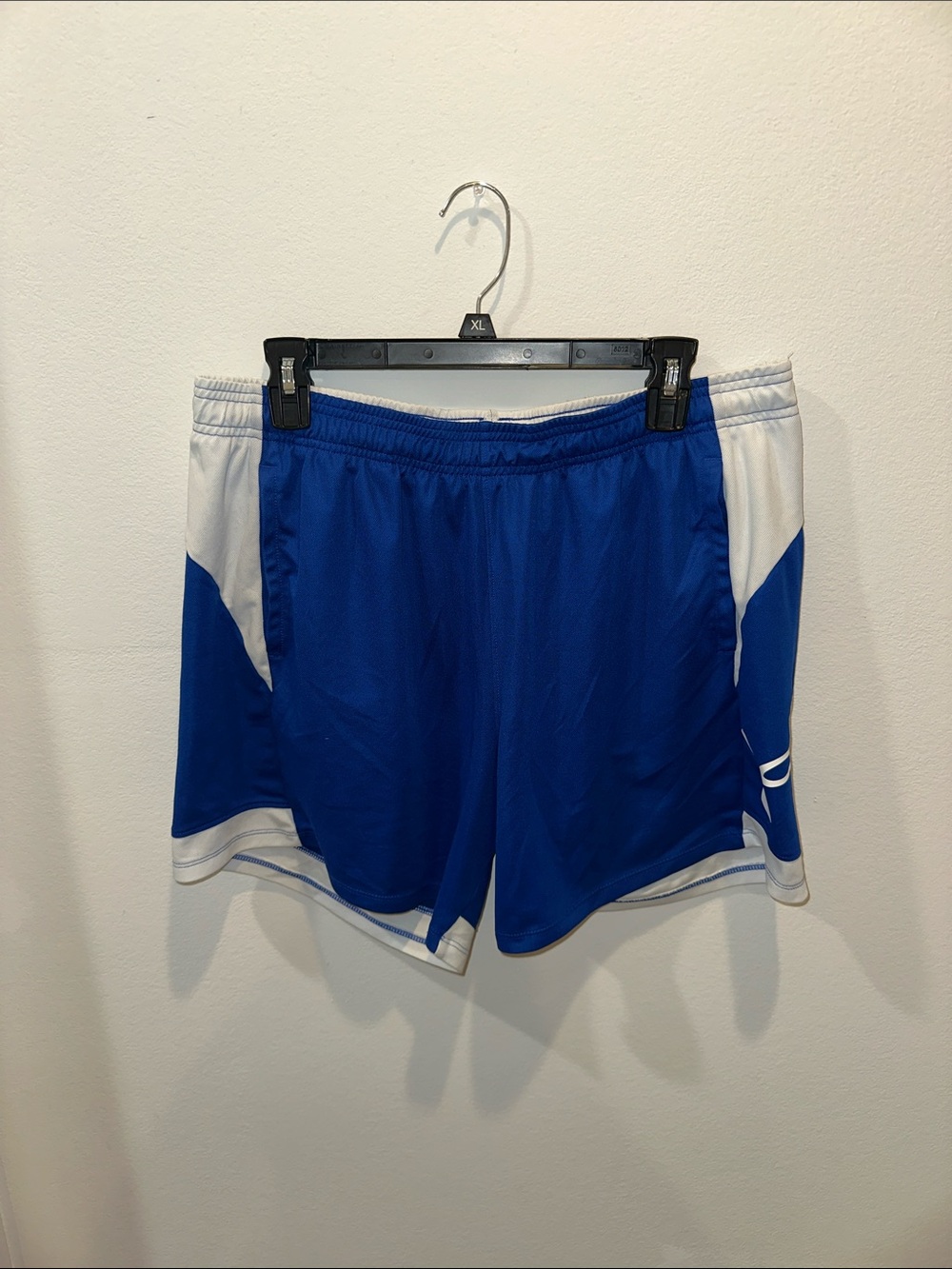 Under Armour Royal Blue and White Women's Athletic Shorts